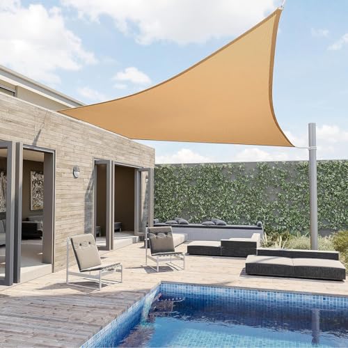 Toldo para proteção solar, toldo em bloco UV para piscina, quintal, gramado, jardim, atividades ao a