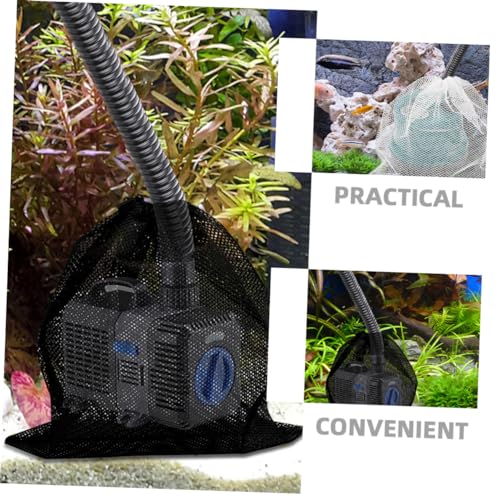 Set 2 bolsas filtro para bomba de acuario y piscina miniatura 3