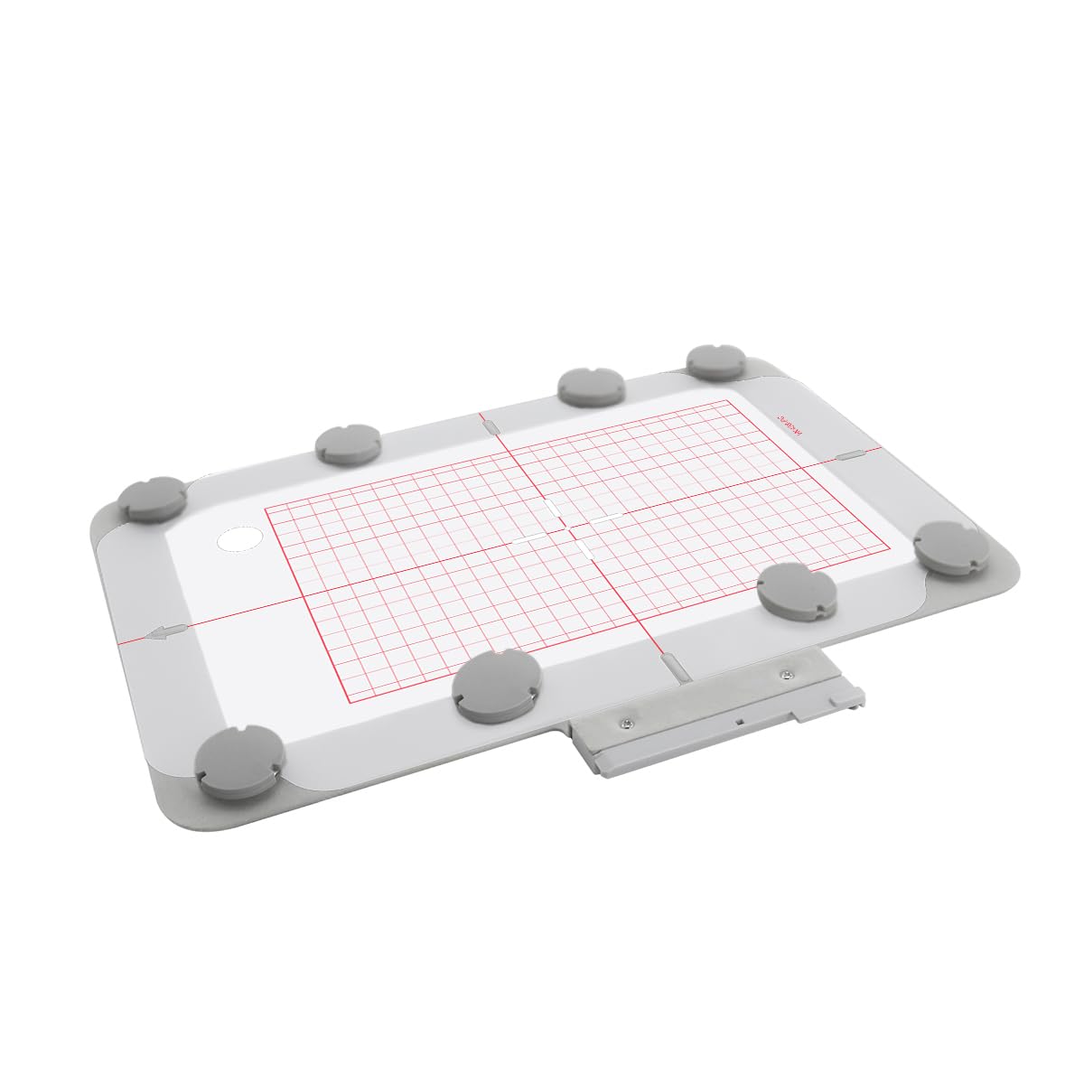 Sew Tech Metalowa magnetyczna obręcz do haftowania Husqvarna Viking maszyna do haftowania designerska Diamond Deluxe Ruby Royale Topaz 50 Pfaff Creative 4.5 3.0 Sensation Vision (25 x 15 cm, VK438)