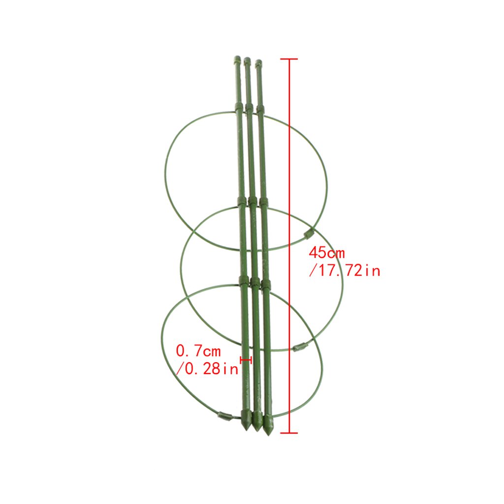 Buy Museourstyty Plant Pots Climbing Plants Steel Stand Supports 45cm