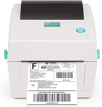 Shipping Label Printer ( Windows 7 or higher Only ) ( No ChromeBook )  Direct Thermal High Speed Printer - Compatible with Amazon, Ebay, Etsy,  Shopify ...
