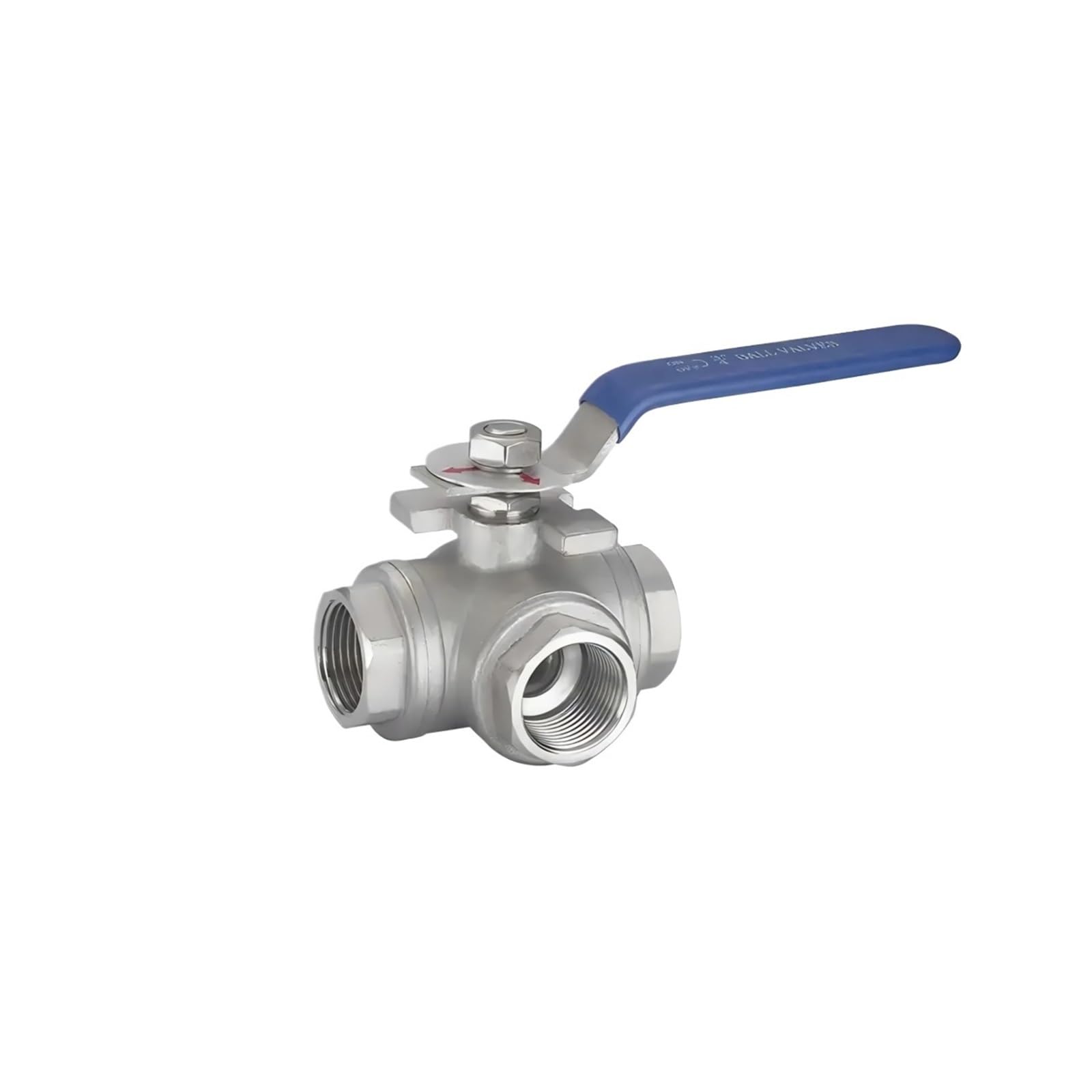 Robinet à bille 1 pouce en inox 304 femelle taraudé 100 WOG type T ou L