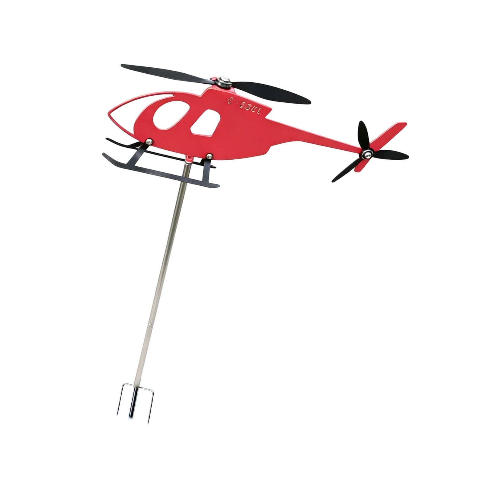 Duty Iron Windmill Decor for Backyard and Garden with Impermeable Coating Creative Wind Spinner