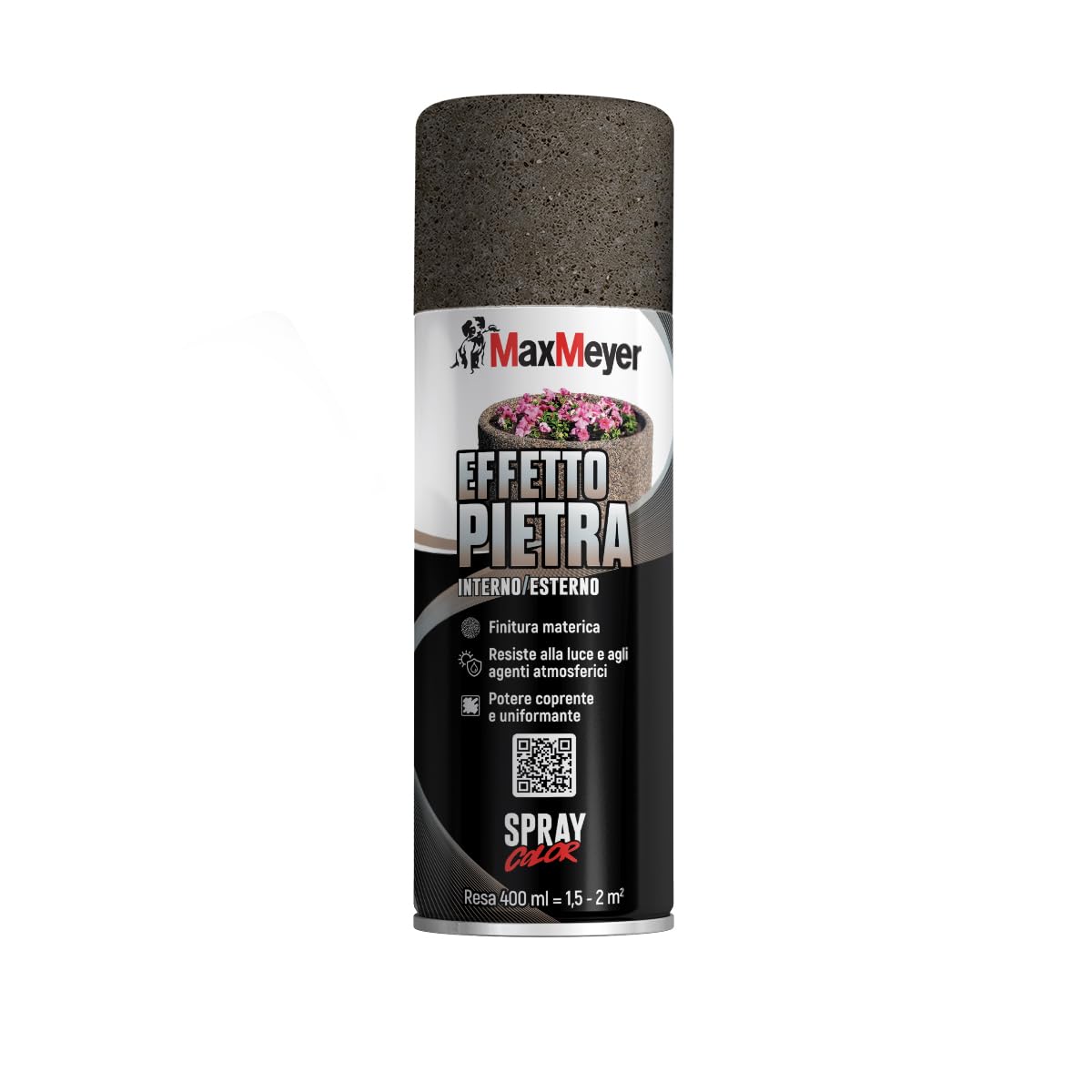 MAXMEYER Spray Effetto Pietra Granito 0.400 L