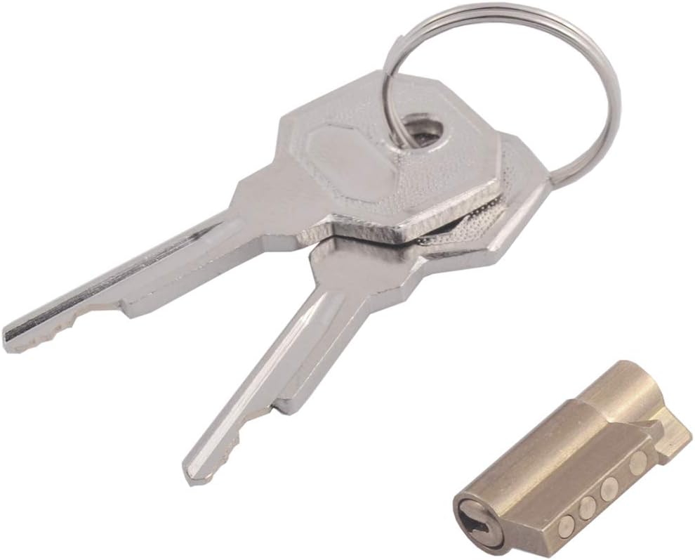 TERNENCE Lock Core Metal Male Chastity Device Stealth Lock Cock Cage Brass Lock Cylinder S001 1Pack