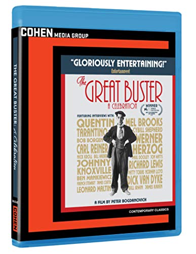 The Great Buster: A Celebration -  Blu-ray, Peter Bogdanovich, Johnny Knoxville