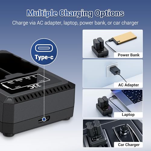 Image of NP-W126 NP-W126S Battery Charger Dual Charger Built-in USB Cable for Fujifilm X-T30 II X-S10 X-PRO3 X-Pro2 X-Pro1 X-T30 X-T20 X-T10 X-T3 X-T2 X100V X100F X-E4 X-E3 X-E2 X-E1 X-A5 X-A3 X-A2
