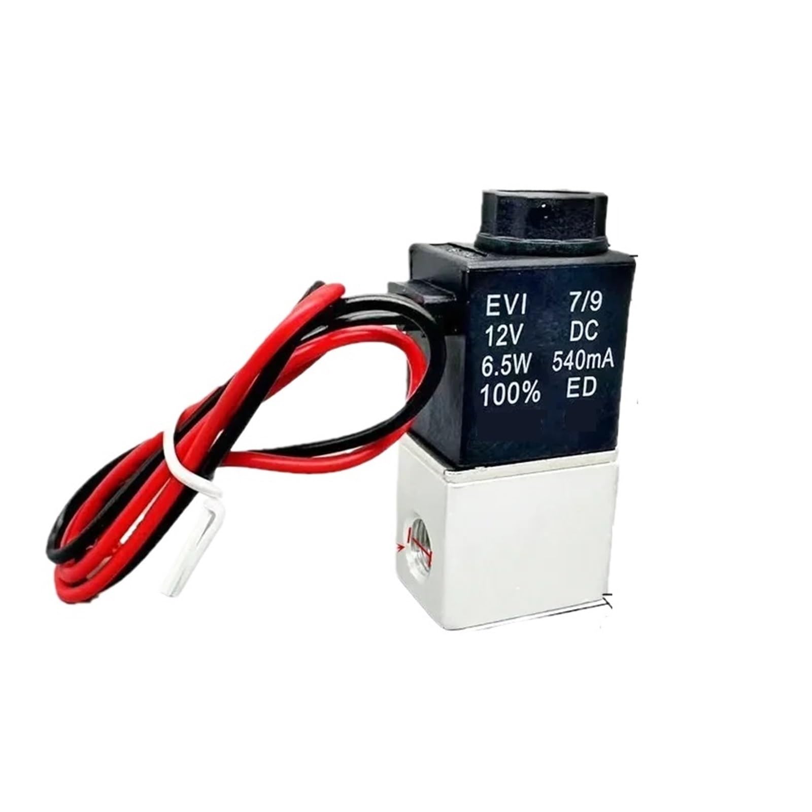 Électrovanne normalement ouverte 24V pour automatisme pneumatique 1/8