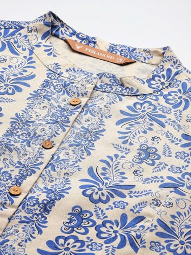 Image of Printed Mandarin Shirt - Casual & Chic (S-3XL)