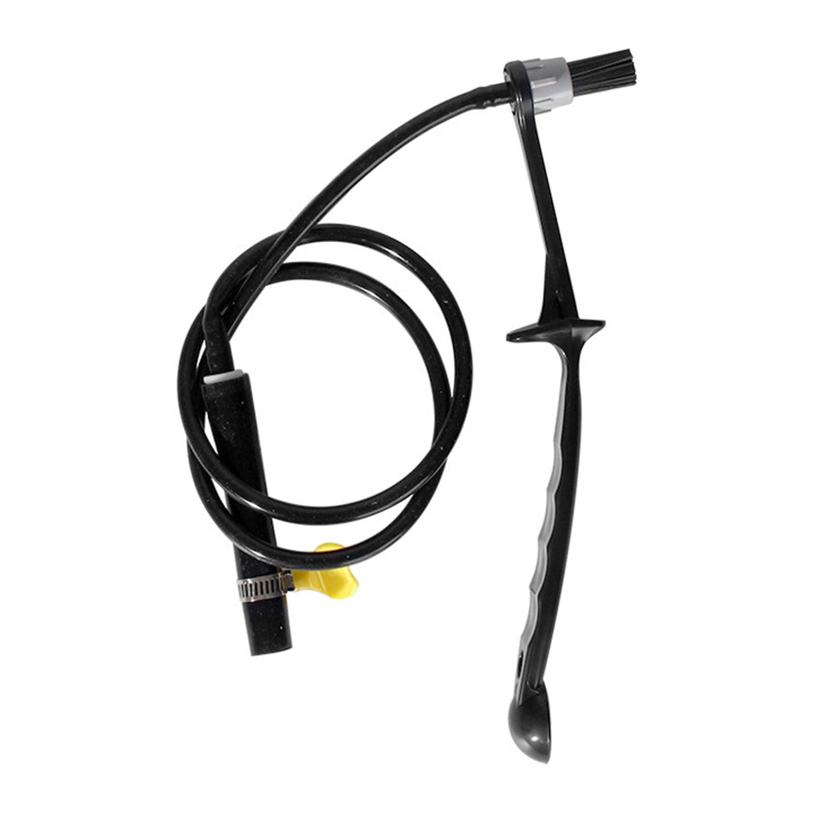 Yhplxyuus Espresso Equipment Cleaning Tool Flexible Hose Commercial Grade Coffee Machine Cleaning Brush Maintenance Accessory Silicone Coffee Grinder Brush