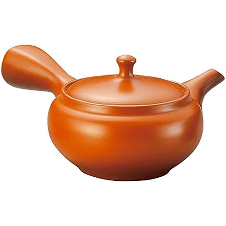 Amazon 大容量 たっぷりサイズ 常滑焼急須 大きい急須 帯網茶こし急須 富仙朱泥大平無地帯網急須 富仙作 430cc 常滑焼 急須 通販