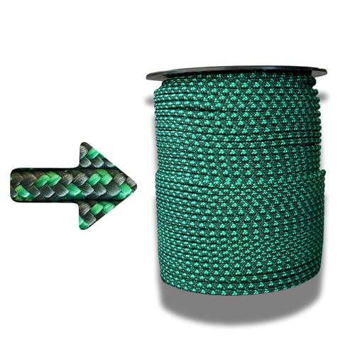 Knotty Cuerda Multifuncional 100m x 4mm – Resistente y Versátil para Escalada, Camping, Jardinería, Náutica, DIY y Supervivencia – Ideal como Cuerda de Yute, Paracord y Cuerda para Tendedero Exterior.