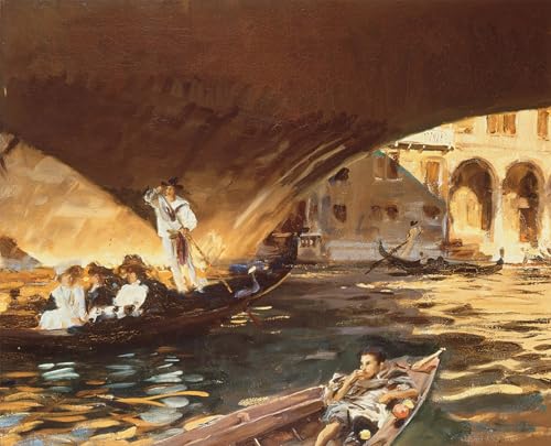 Lona il Rialto de John Singer Sargent cartel artístico para pared 60x90cm