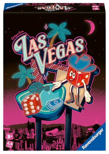 Ravensburger Las Vegas Board Game Dice-Rolling Casino Strategy Game for 2-6 Players - Interactive...