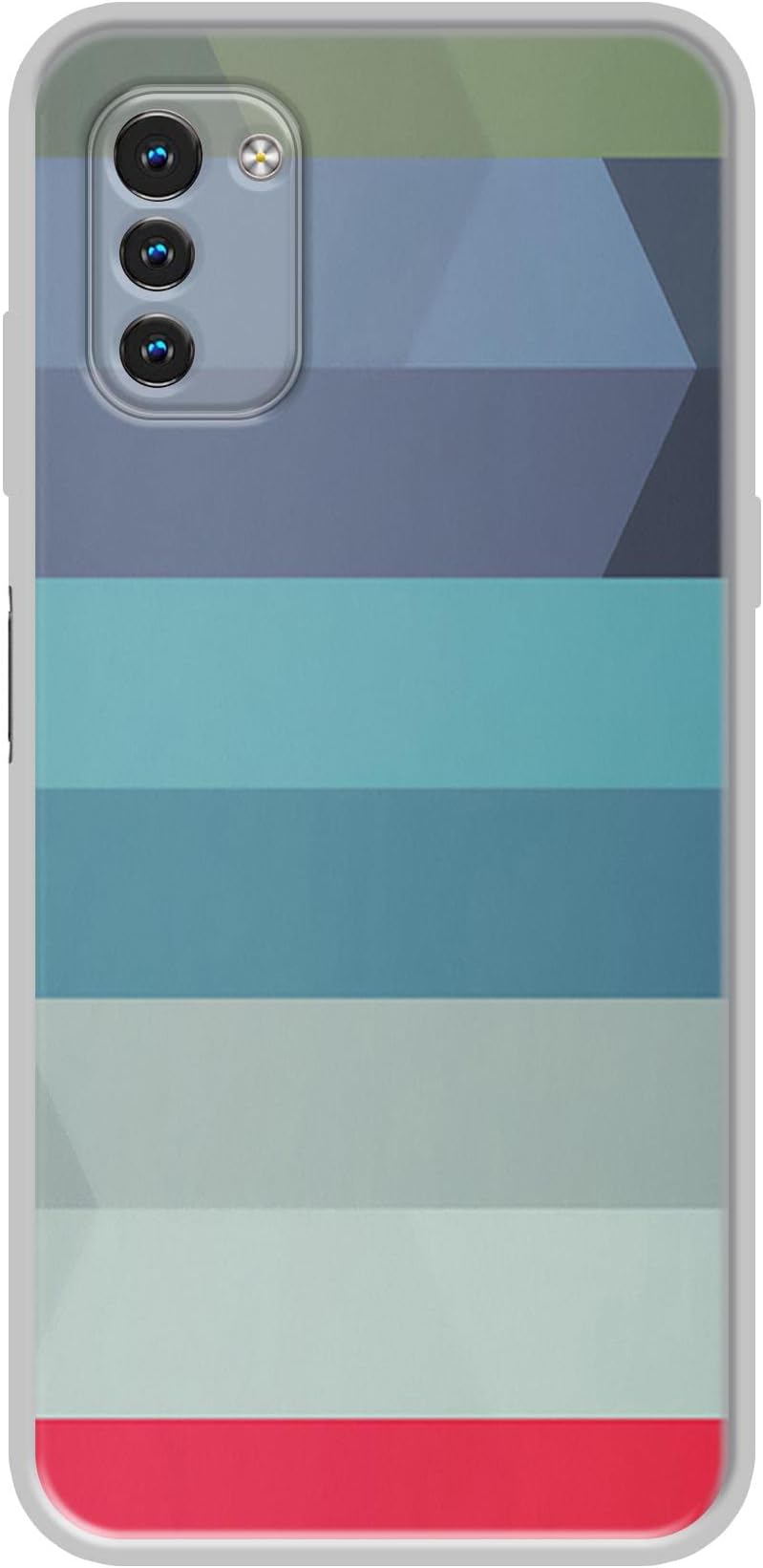 Casotec Basic Case for Nokia G21 4G (Silicone_Multicolor)