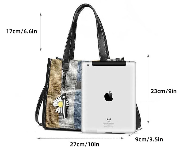 Large Capacity Casual Messenger Shoulder Bag for Women, Solid Color2