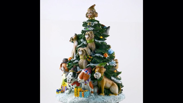 The San Francisco Music Box クリスマスツリー 置物 Amazon.com: Christmas Toy Box Revolving Tree Figurine by The