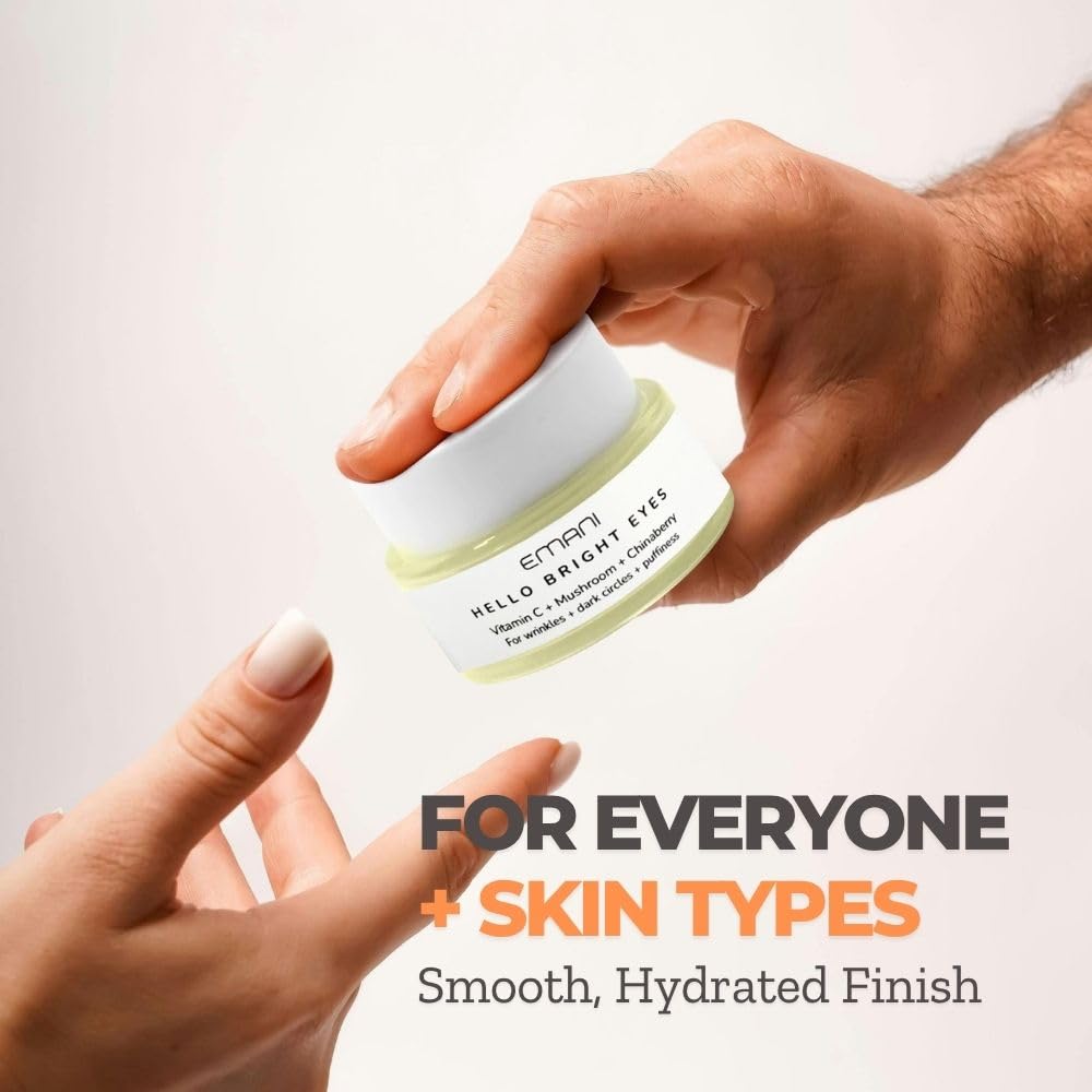 Amazon.com: Emani Hello Bright Eyes - Vitamin C Super Eye Cream