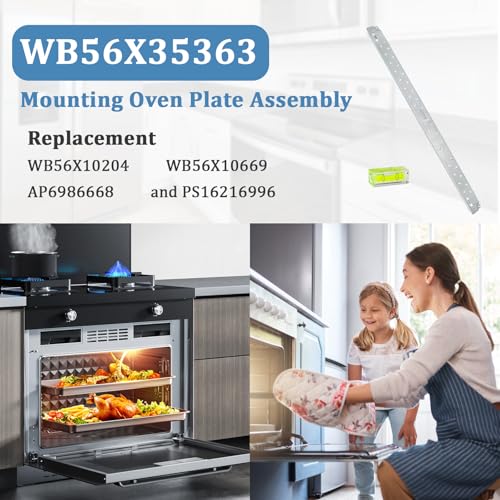 Plaque de montage pour micro-ondes WB56X35363 kit de fixation - 6