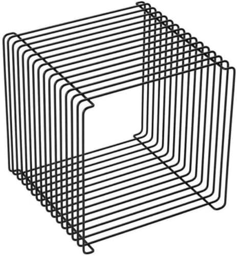 Zxyler �k�����_���T�C�h�e�[�u�� �X�e�����X���C���[�V�F���t �A�N�����t�� ���u��/�Ǌ|��/�d�˒u�� �}���`�C���e���A���[ (L:35*35*35CM,�u���b�N)