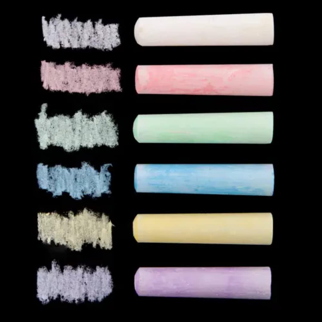 Baker Ross AV239 Jumbo Chalk Value Pack of 50)