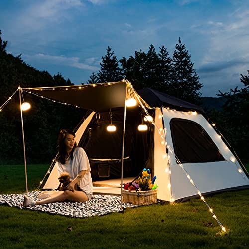 Carpa instantánea para camping 3-4 personas impermeable miniatura 6