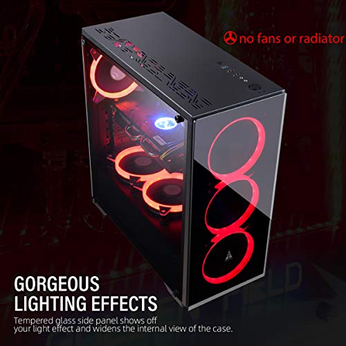 GOLDEN FIELD N17 Computer Case ATX / MATX / ITX PC Case Mid Tower Small