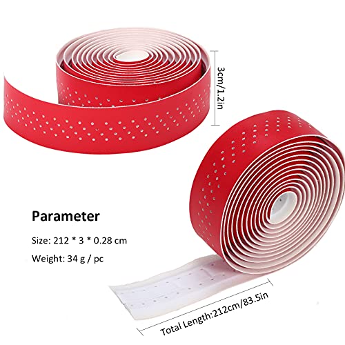 KKcare 1 par de fitas de guidão de bicicleta faixa de guidão de bicicleta de estrada macia respiráve