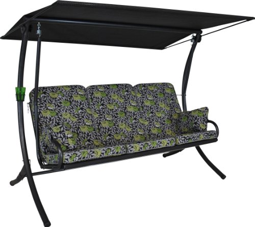 Preisvergleich Produktbild Angerer Royal Hollywoodschaukel Bergen, Grün, 3-Sitzer