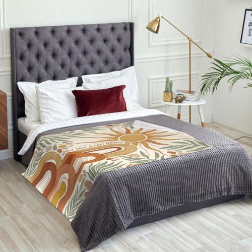 Couverture de soleil bohème moderne idéale pour vos soirées canapé - 3