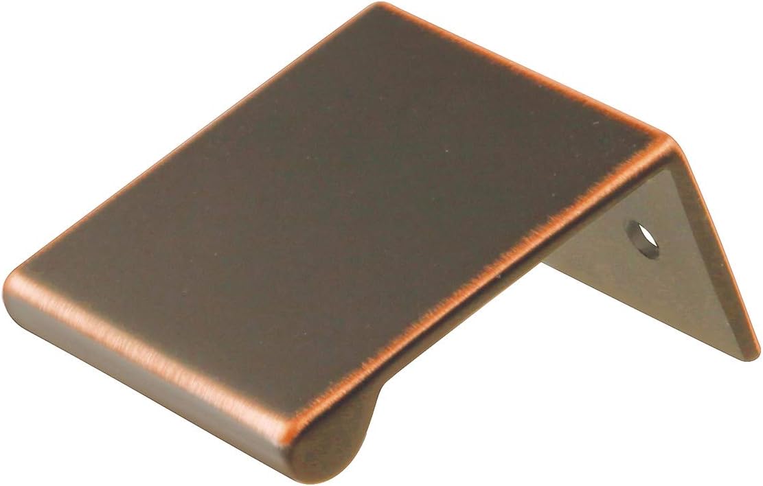 Hickory Hardware HH09747-OBH Rotterdam Collection Pull 1" C/C Oil-Rubbed Bronze Highlighted Finish, 10 Piece