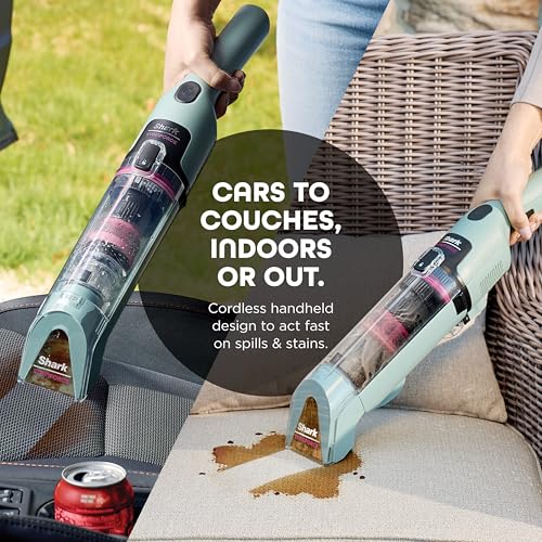 Image of Shark StainForce Cordless Spot Cleaner, Dual-Activated Easy Spray Formula, OXY-Powered Stain Cleaning, Indoor + Outdoor, Carpets, Upholstery, Car Seats & Stairs, Pet Urine & Odor Remover, HX101