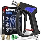 TUTULUCK® Short Pressure Washer Gun - Small Power Washer Handle with 3/8