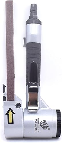 Miniatura 5 de Lijadora neumática de banda de aire de 1/2 x 18 pulgadas, retiro de soldadura por puntos para pulir metal, eliminación de óxido, carpintería, 18000