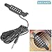 Neewer 12 Hole Sound Pickup Acoustic/Electric Transducer Microphone Wire Amplifier Speaker for Acoustic Guitar Good