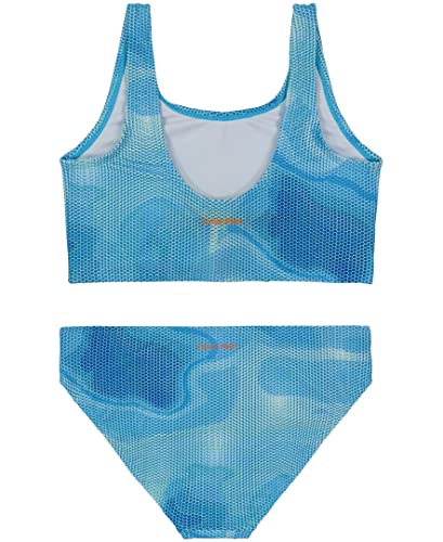 Image of Calvin Klein Girls' One-Piece and Two-Piece Bikini Swimsuits with UPF 50+ Sun Protection, Quick Drying Bathing Suit