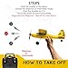 volantexrc RC Plane Trainer Sport Cub 3CH Remote Control Airplane with Prop Saver, 6-Axis Gyro Stabilizer & 3 Modes to Fly, Radio Controlled Aircraft RTF for Beginners and Adults (400mm,Yellow)