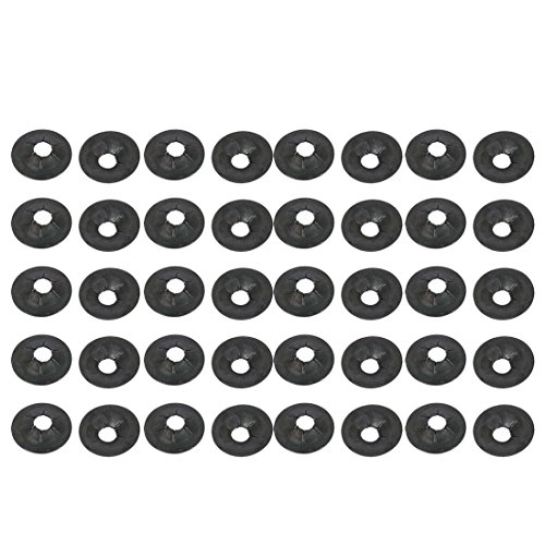 sourcing map 40 Stück Sternschloss Sicherungsscheiben 3mm x 10mm mit Innenzahn Ersatz