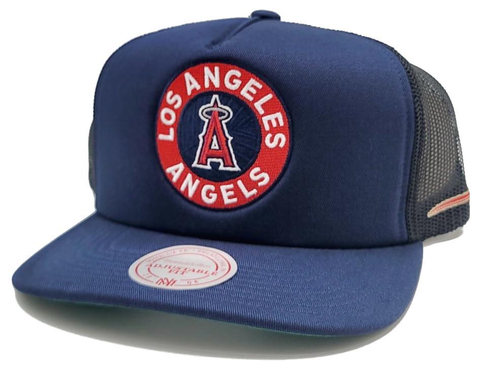 Gorra Trucker Snapback New Era Azul Rojo Negro miniatura 2
