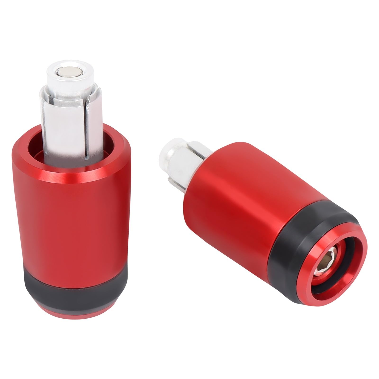 Bouchons de guidon rouge anti-vibration pour Kawasaki Z800 Z900