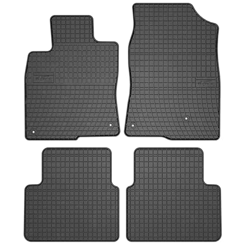 MOTOS Alfombrillas de Goma para Honda Civic X 2015 2021 Mejora tu Comodidad de Viaje con la Alfombrilla Antideslizante para Coche  Alfombrillas de Coche para Varias Estaciones