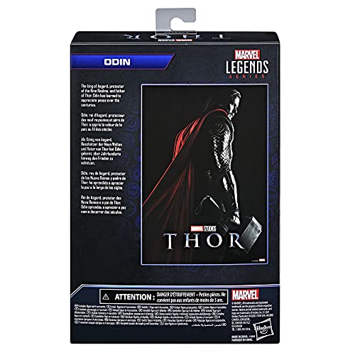 Hasbro Marvel Legends Series 15 cm große Odin Action-Figur, Charakter aus der Infinity Saga, mit Premium-Design und 4… – Bild 4