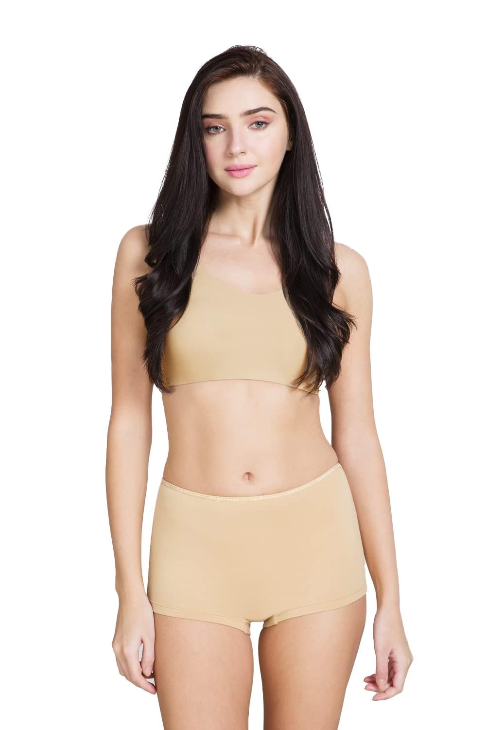 Van HeusenWomen Anti Bacterial Boyshorts - Moisture Wicking, Full Coverage