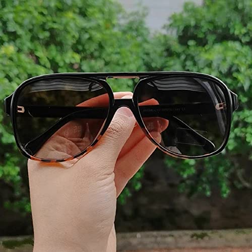 Vintage Pilot Sunglasses Women Men Oversize Anti-Glare Driver Retro Sunglasses Female Shades Lady UV4002