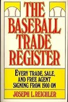 Baseball Trade Register 0020296703 Book Cover