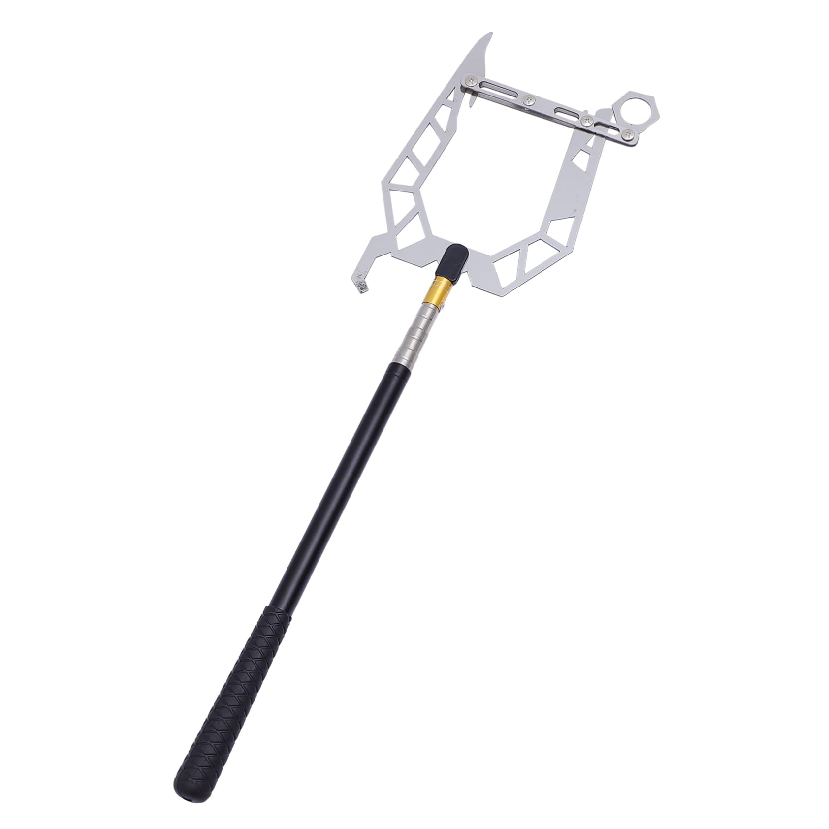 Gogogmee 1Set Telescopic Boat Hook Multi Purpose Dock Hook for Easy Mooring Portable Threaded Attachment Extends from to Essential Accessory for Safe Docking