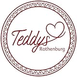 Teddys Rothenburg Labrador Kuscheltier Hund Schokobraun sitzend 30 cm Plüschtier