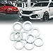 X AUTOHAUX 10pcs Universal Engine Oil Crush Washers Drain Plug Gaskets 12mm ID. 19.7mm OD. for Car