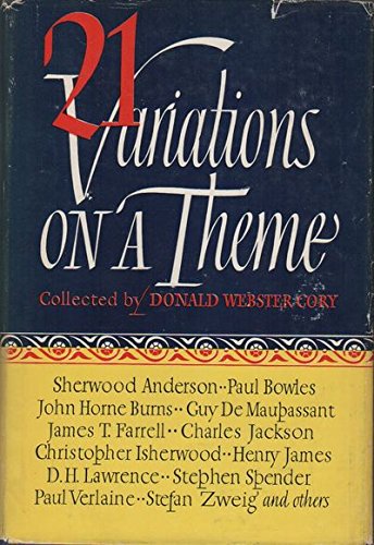 TWENTY-ONE VARIATIONS ON A THEME B01MTMAH7I Book Cover