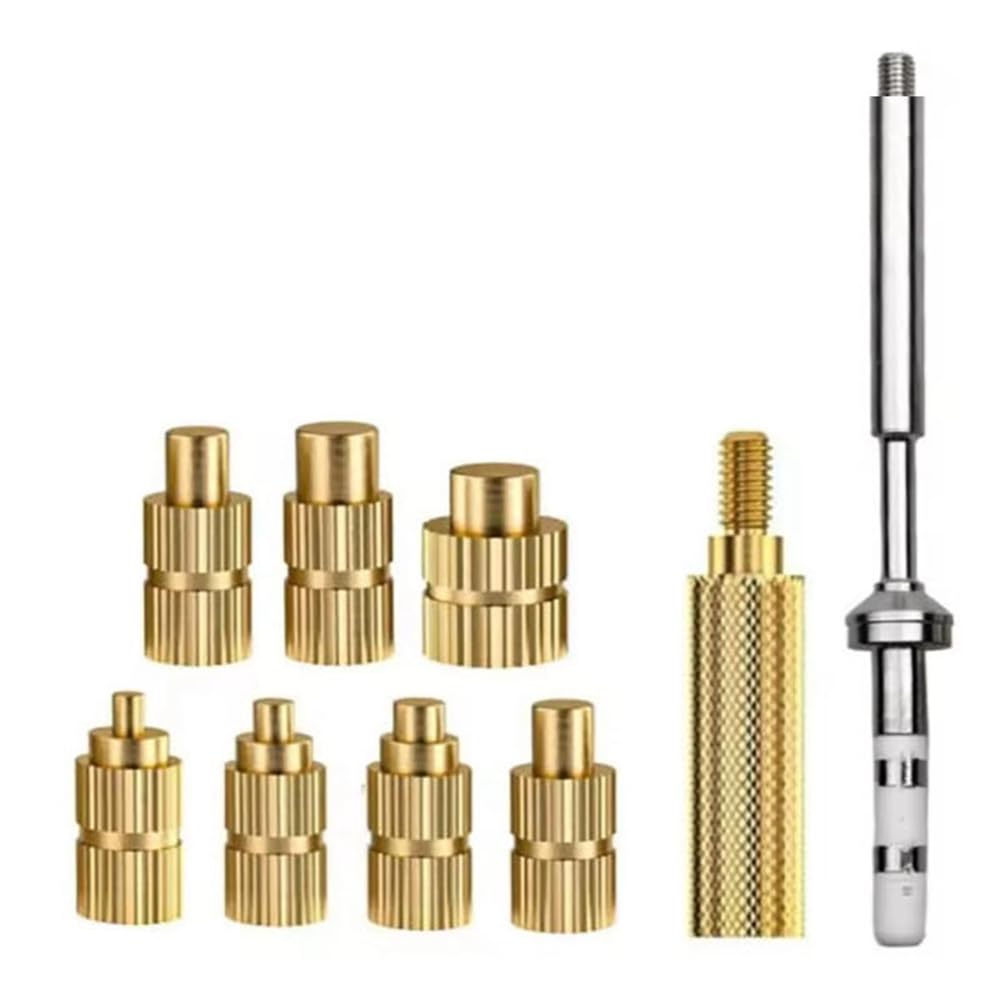 Jnchdghwa Women's As Shown For Ts100/101 Pine64 Pinecil Series Compatible Heat Insert Nut Soldering Tip Adapter Iron M2-M8 Hot Melt Inserting Kit